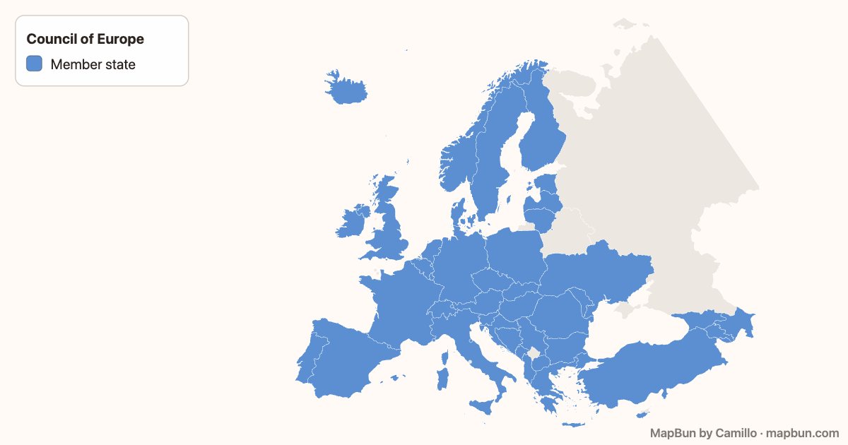 Council of Europe members