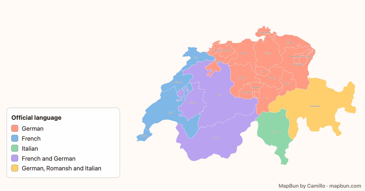 Language regions of Switzerland
