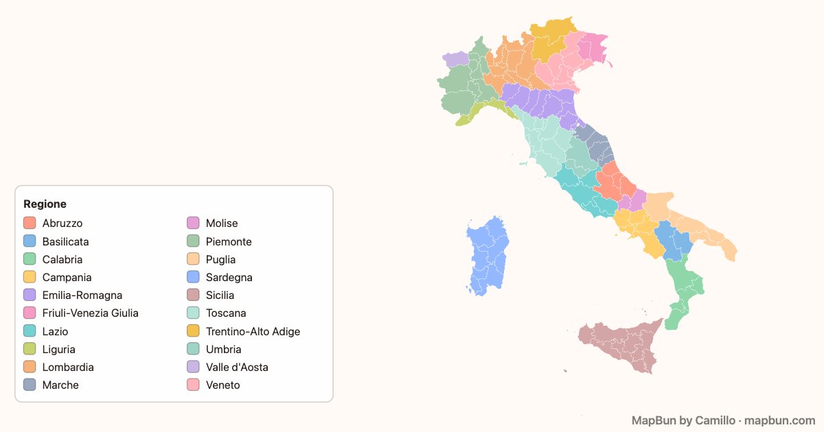 Regions of Italy