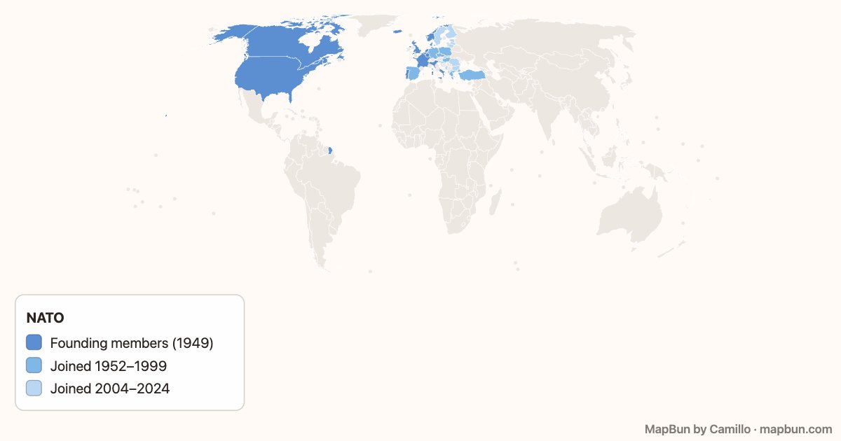 NATO members in 2026
