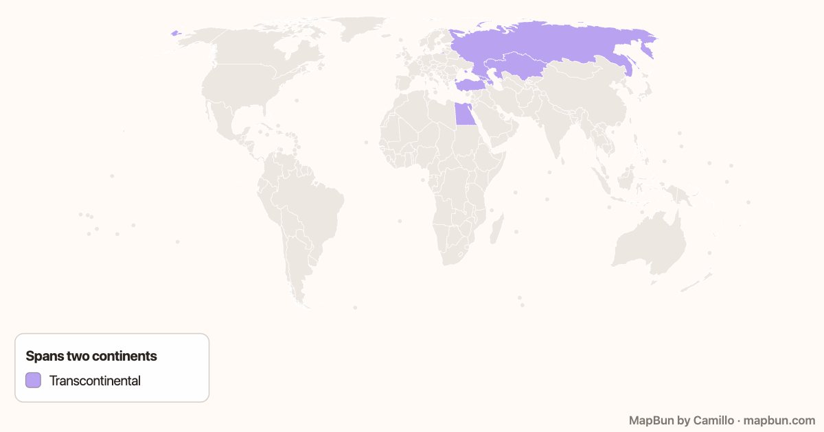 Transcontinental countries