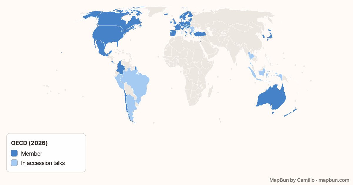 OECD member countries