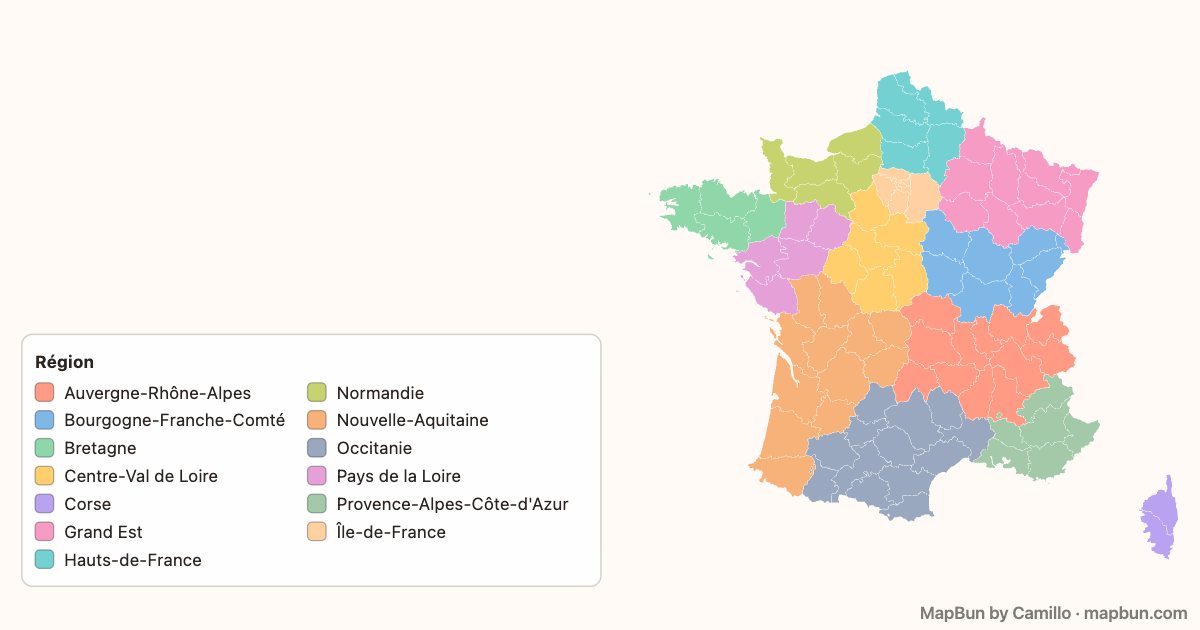 Regions of France