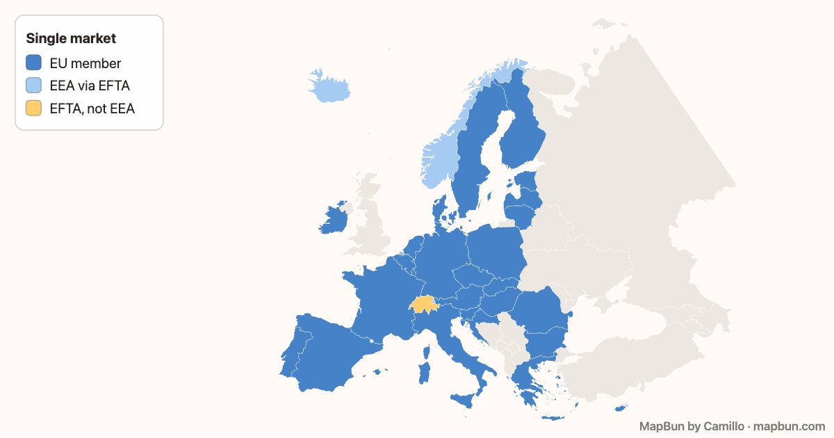 EU, EEA and EFTA explained