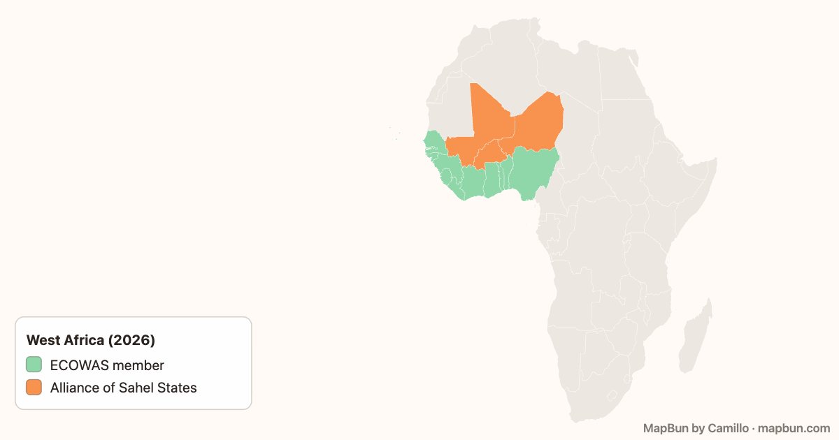 ECOWAS and the Alliance of Sahel States