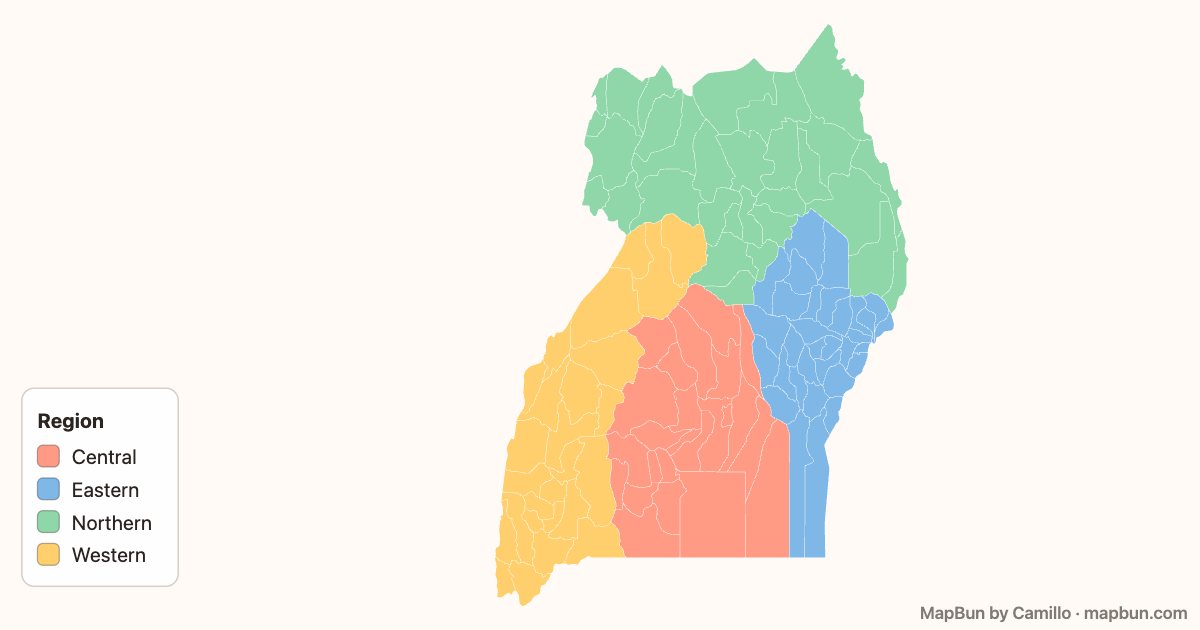 Regions of Uganda