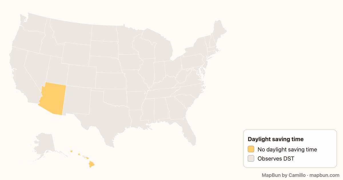 Daylight saving time in the US